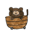 手書き「BROWN＆FRIENDS」（個別スタンプ：20）