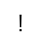 あいうえお+変なの合計32文字（個別スタンプ：9）