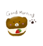 マリトッツォ犬（個別スタンプ：1）