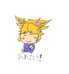 きつね★と日常スタンプ（個別スタンプ：4）