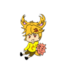 きつね★と日常スタンプ（個別スタンプ：15）