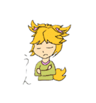 きつね★と日常スタンプ（個別スタンプ：17）