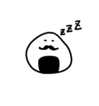 ゆるい、毎日、おにぎり、シンプル。（個別スタンプ：8）