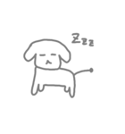 グレーのどうぶつ（個別スタンプ：12）