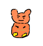 動物の集合なのか？（個別スタンプ：7）
