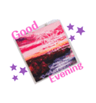 Sunset Beach 4 Relax（個別スタンプ：4）