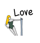 働く女性のひととき。（個別スタンプ：7）