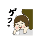 女の子ママ（個別スタンプ：12）