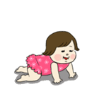 女の子ママ（個別スタンプ：32）