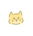 曖昧な動物スタンプ（個別スタンプ：1）