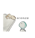 お友達①カメのMAMA（個別スタンプ：8）