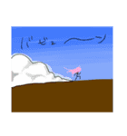 哺乳瓶(社畜) 1（個別スタンプ：9）