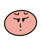 まん丸表情（個別スタンプ：4）