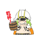 ONE PIECE お酒大好きササキさんスタンプ（個別スタンプ：6）