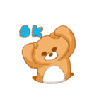 個性的なくま。（個別スタンプ：6）