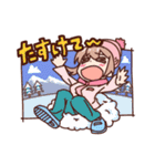 ぽわぽわしているスタンプ（個別スタンプ：17）