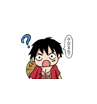 ONE PIECE 可愛いミニキャラスタンプ（個別スタンプ：9）