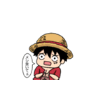 ONE PIECE 可愛いミニキャラスタンプ（個別スタンプ：10）