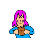 とてもとてもかわいい女の子4（個別スタンプ：30）