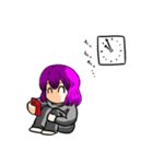 とてもとてもかわいい女の子4（個別スタンプ：31）