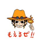 ONE PIECE × みよし（個別スタンプ：11）