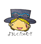 ONE PIECE 手描きデフォルメスタンプ（個別スタンプ：12）