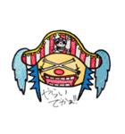 ONE PIECE 手描きデフォルメスタンプ（個別スタンプ：30）