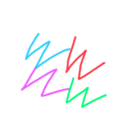 文字で作った絵（個別スタンプ：13）