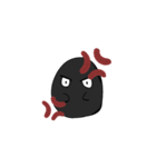 黒い生命体（個別スタンプ：6）