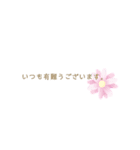 〜大人のシンプル文字〜敬語（個別スタンプ：12）