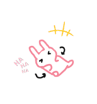 日常で使える！うさぎスタンプ（個別スタンプ：7）