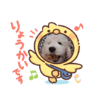 ももは挨拶①（個別スタンプ：6）