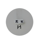 エくんとアルファベットのスタンプ（個別スタンプ：7）