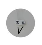 エくんとアルファベットのスタンプ（個別スタンプ：20）