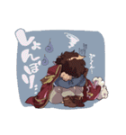 ONE PIECE  ロジャー海賊団 海賊王スタンプ（個別スタンプ：4）