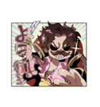 ONE PIECE  ロジャー海賊団 海賊王スタンプ（個別スタンプ：10）