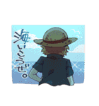 ONE PIECE  ロジャー海賊団 海賊王スタンプ（個別スタンプ：34）