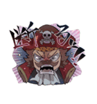 ONE PIECE  ロジャー海賊団 海賊王スタンプ（個別スタンプ：37）