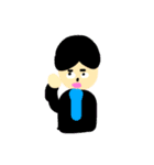 なんじゃこれ、（個別スタンプ：1）