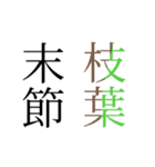使い所に困る諺・四時熟語集1（個別スタンプ：9）