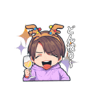 赤澤燈・陳内将の笑ってじんとも！！（個別スタンプ：6）
