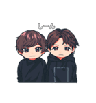 赤澤燈・陳内将の笑ってじんとも！！（個別スタンプ：21）