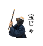ひょっとこ侍「熊左衛門」1（個別スタンプ：28）