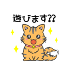 猫の信長と茶々スタンプ1（個別スタンプ：1）