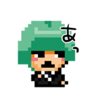 ドット絵ぼくちくちゃん1（個別スタンプ：9）