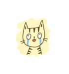 かっこいい猫さん表情！（個別スタンプ：1）