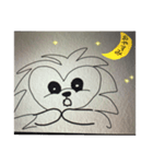 はりはりハリネズミ2（個別スタンプ：4）