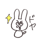 なんだか憎めないうさぎ（個別スタンプ：8）