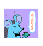 ユルフワ～な動物の日常会話だよ（個別スタンプ：9）