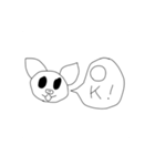 画伯の動物王国(？)（個別スタンプ：10）